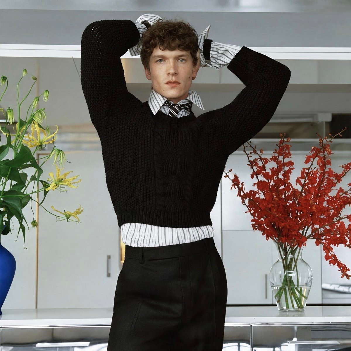 Connor Storrie YSL Fall campaign (photo 1 of 2)