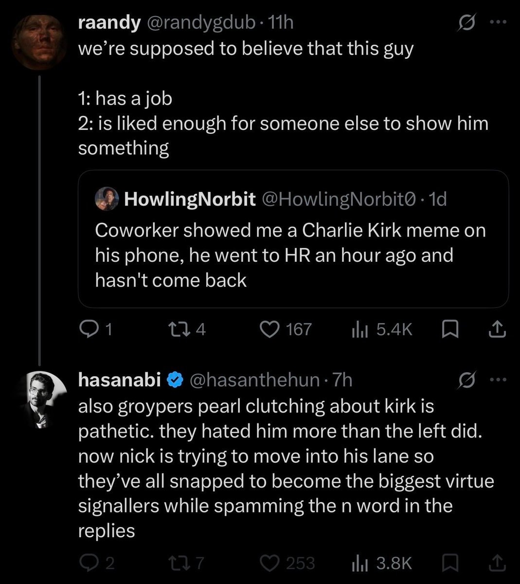 Hasan on groypers and Ravena (photo 2 of 2)