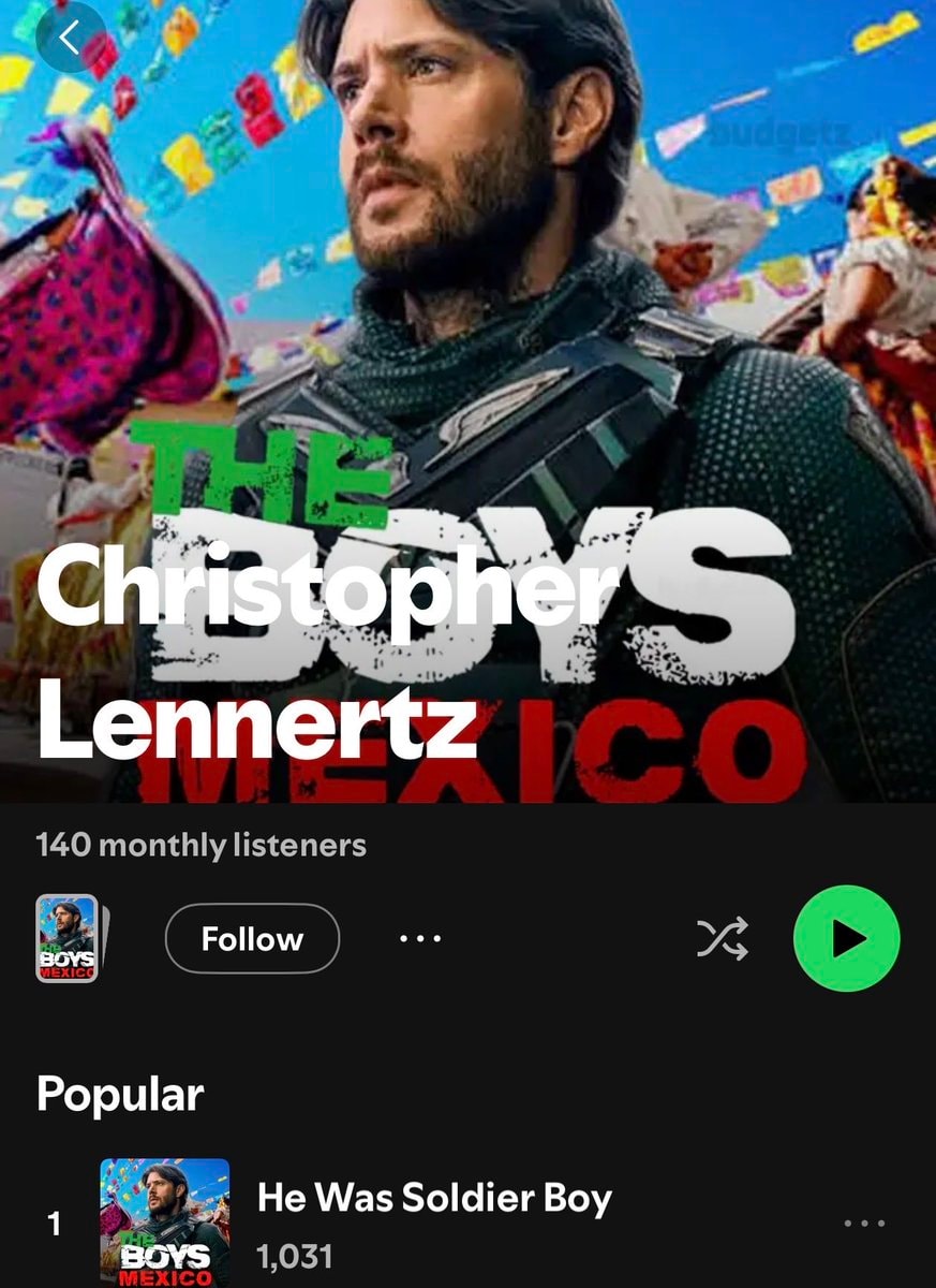 Christopher Lennertz The Boys Mexico Spotify