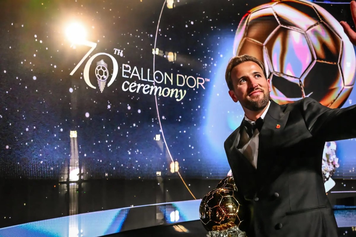 Harry Kane wins Ballon d'Or