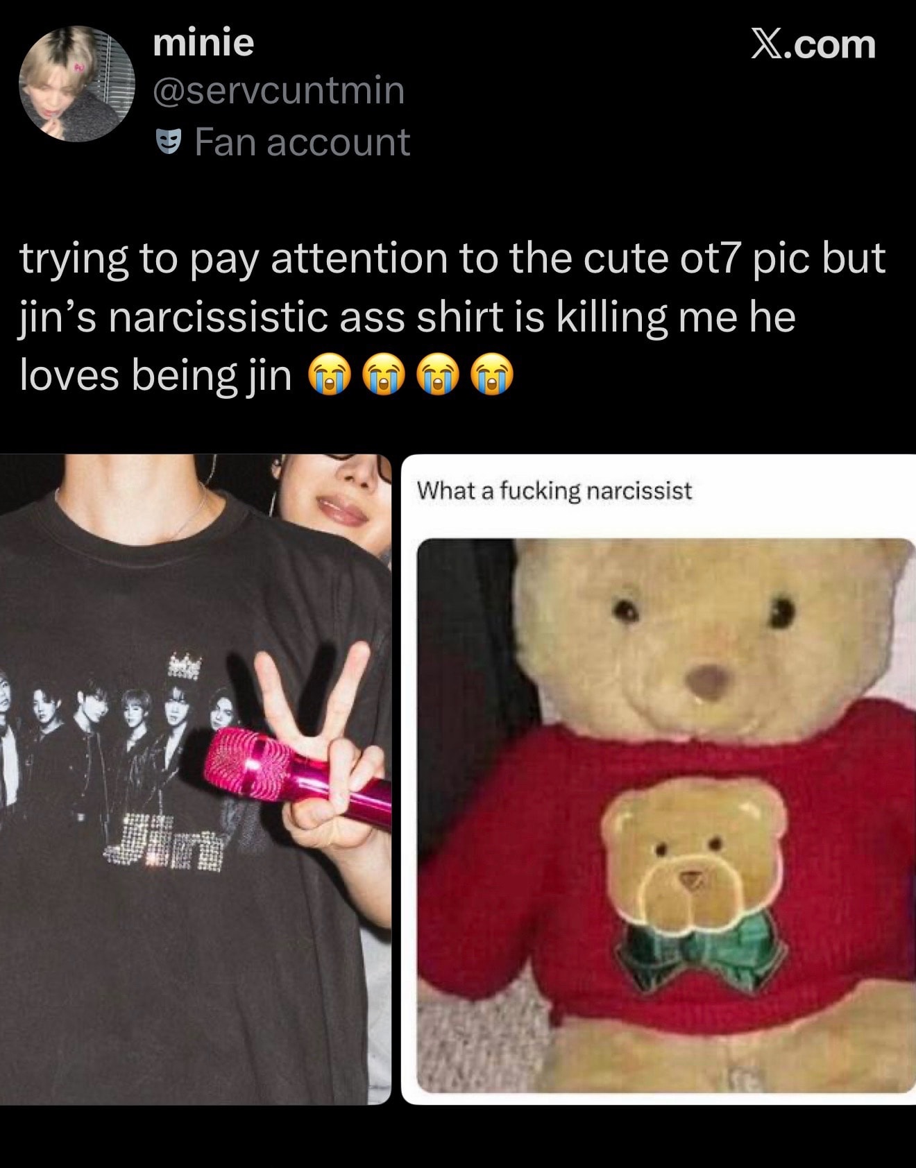 Jin rhinestone shirt (photo 2 of 2)