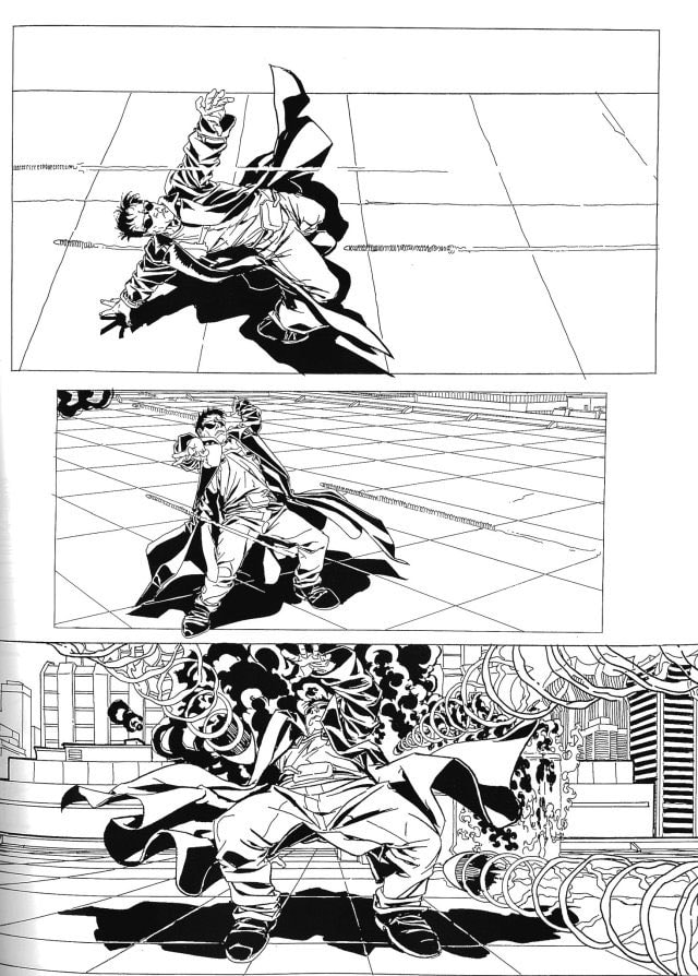 The Matrix storyboard art Steve Skroce 1998 (photo 3 of 3)