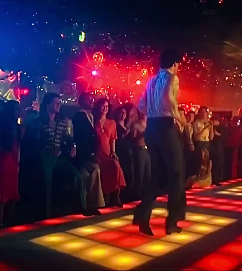 John Travolta Saturday Night Fever training