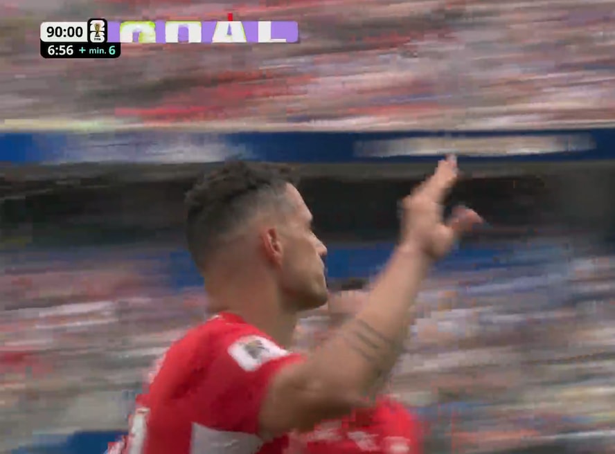 Granit Xhaka goal Switzerland 4-1