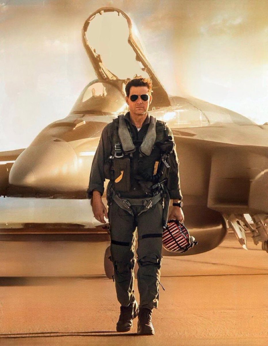 Tom Cruise as Maverick