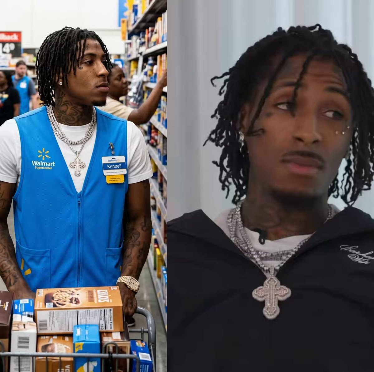 NBA YoungBoy on 9-to-5 work