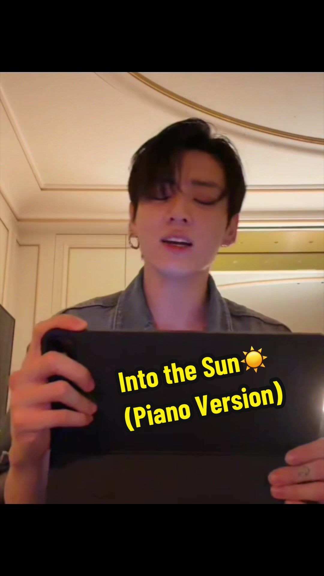 Jungkook Into the Sun piano version