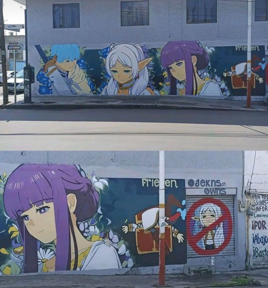 Frieren mural Mexico City