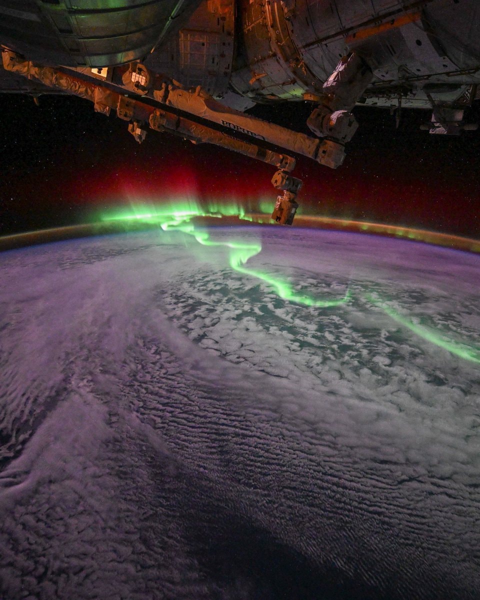Aurora Borealis from Space (photo 4 of 4)