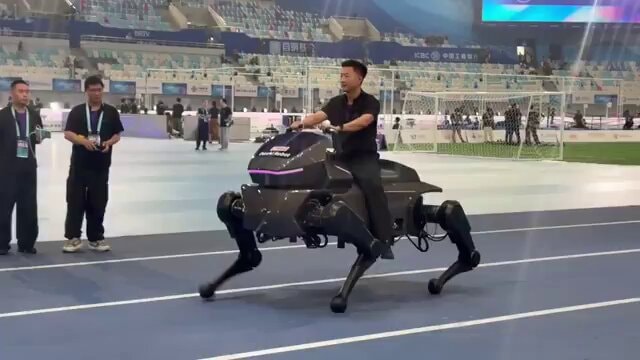 China AI-powered robot steeds
