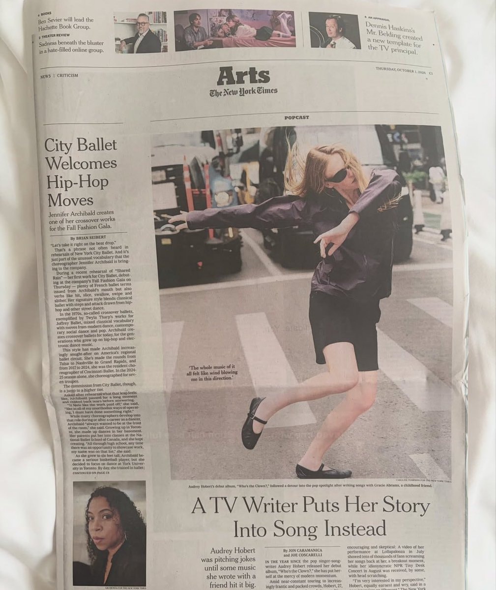 Audrey Hobert New York Times Arts