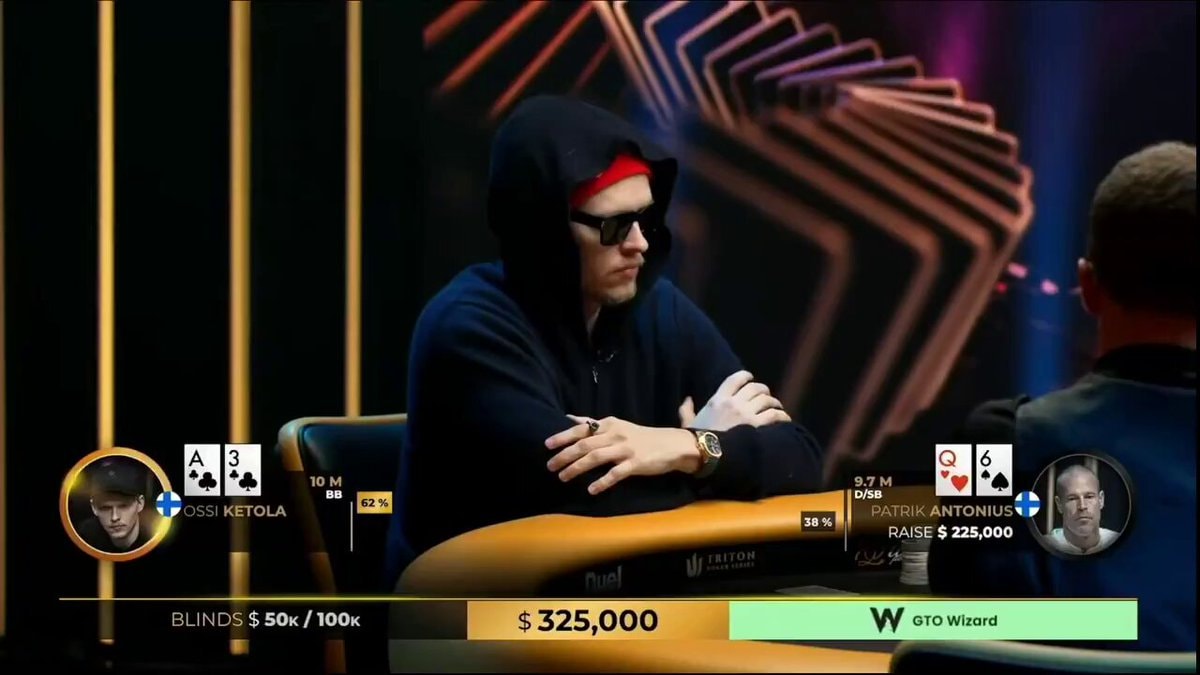 Monarch wins $1M first hand of $20M poker game