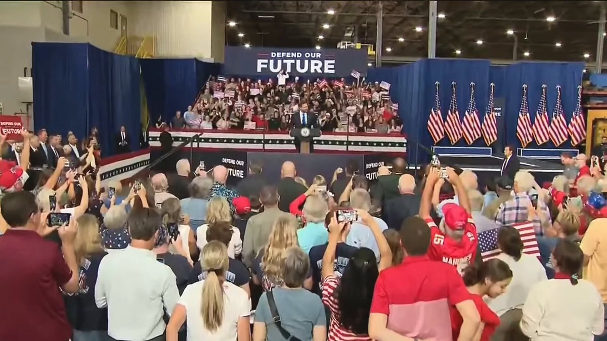 JD Vance Kansas rally JD Vance Kansas rally