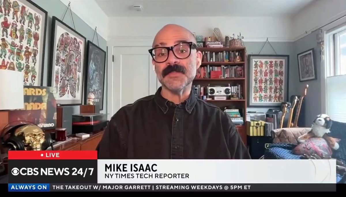 Mike Isaac on Zuckerberg vs Kalshi
