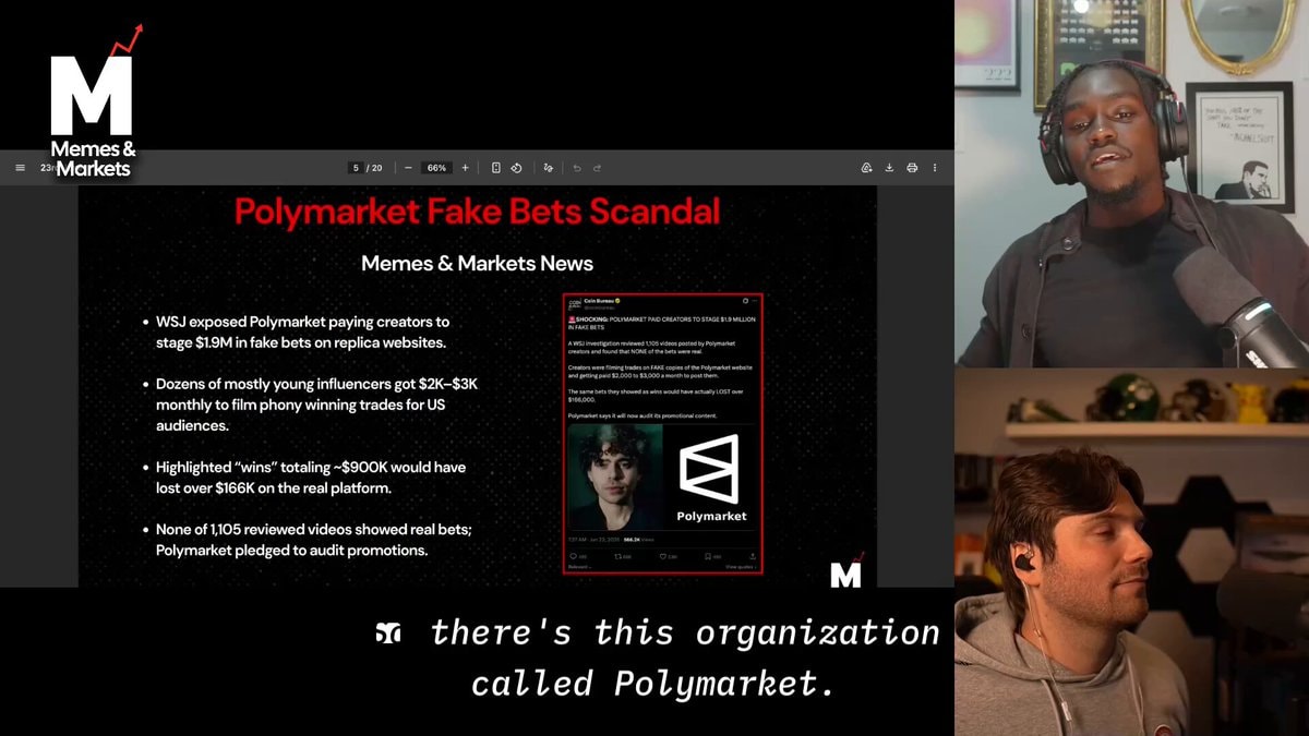 Polymarket Fake Bets Scandal