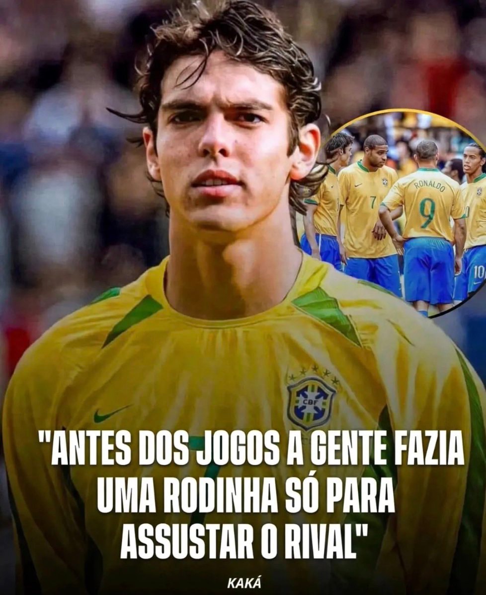 Kaká Brazilian national team Ronaldo