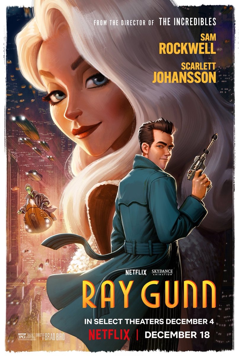 Ray Gunn Brad Bird poster