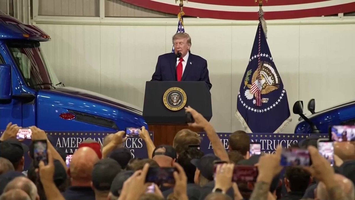 Trump Peterbilt aerodynamics solution