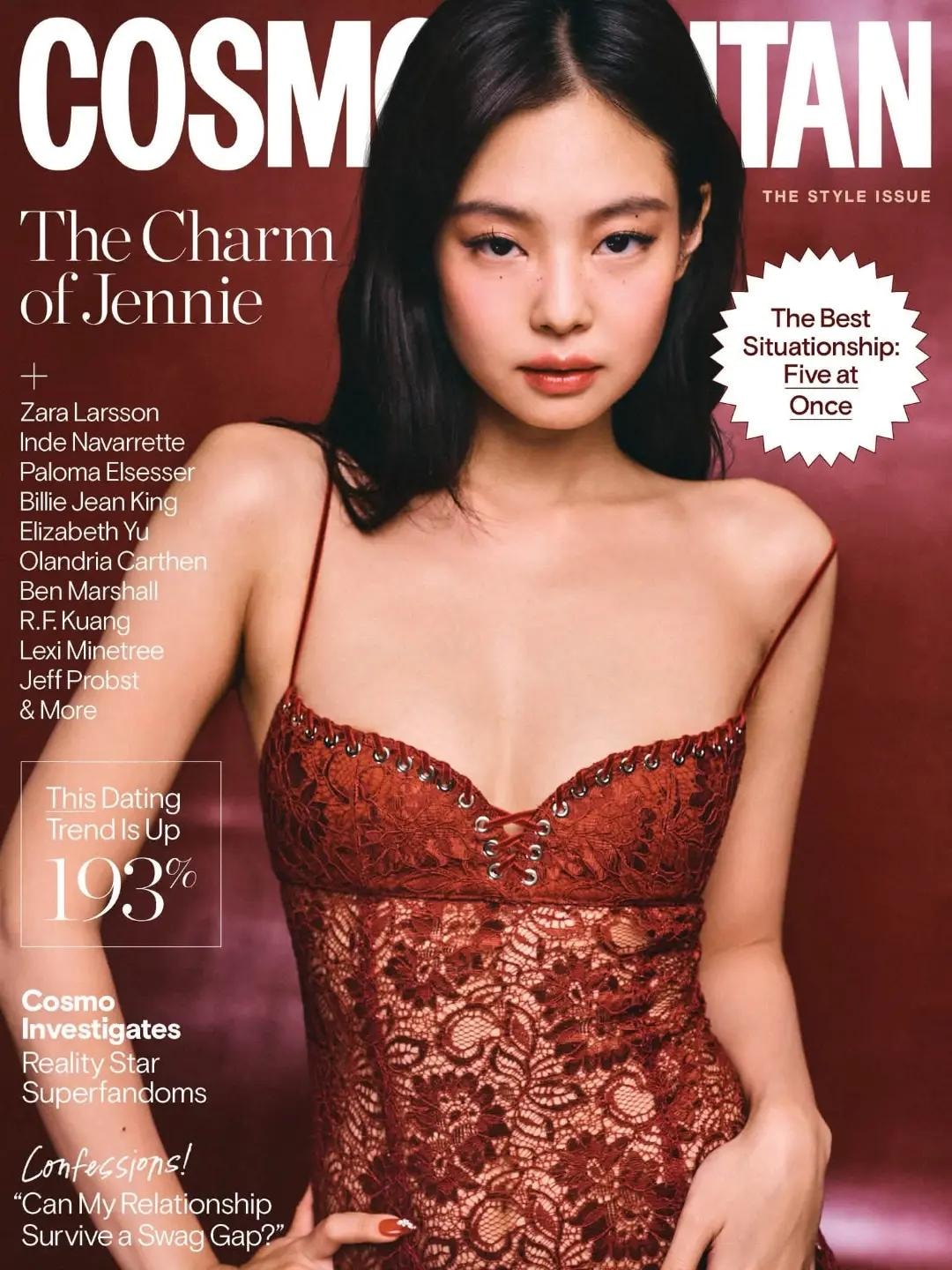 JENNIE Cosmopolitan US Fall 2026 cover (photo 4 of 4)