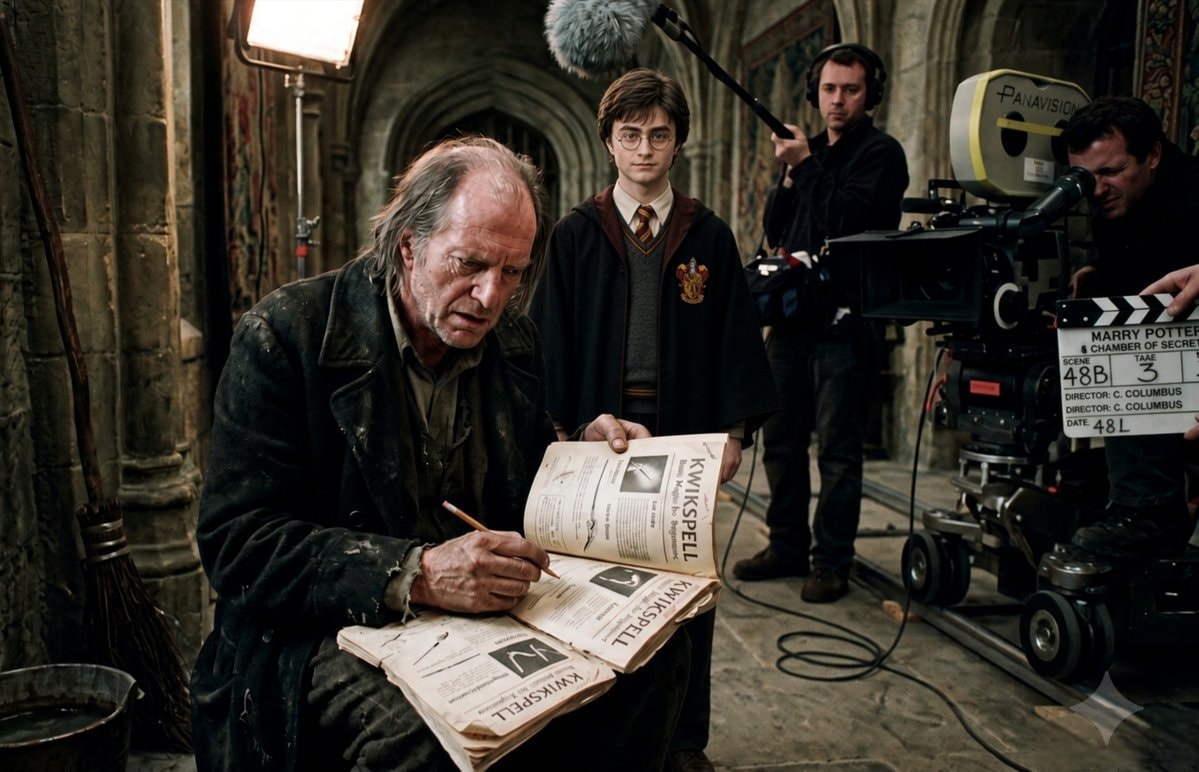 Harry Potter and the Chamber of Secrets Argus Filch