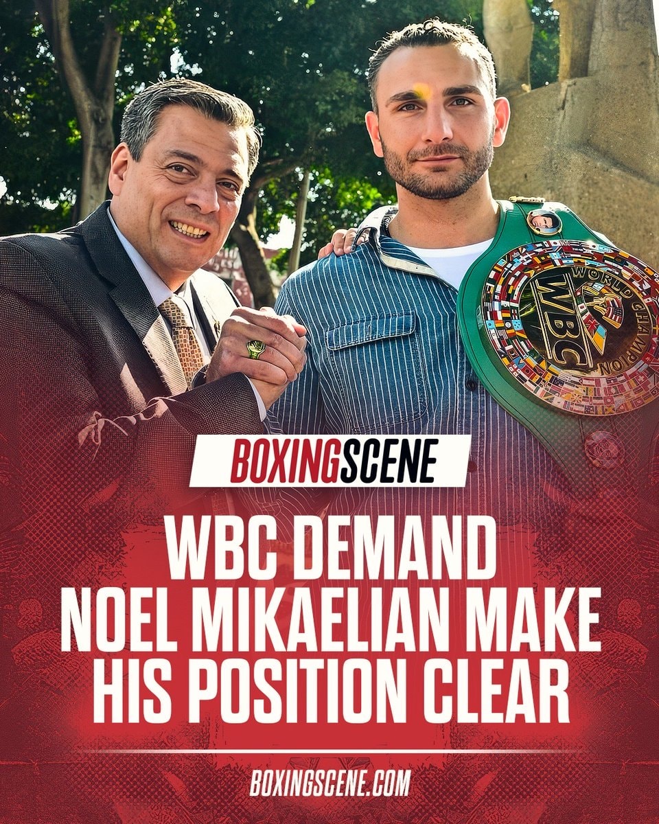 WBC demands Noel Mikaelian make position clear