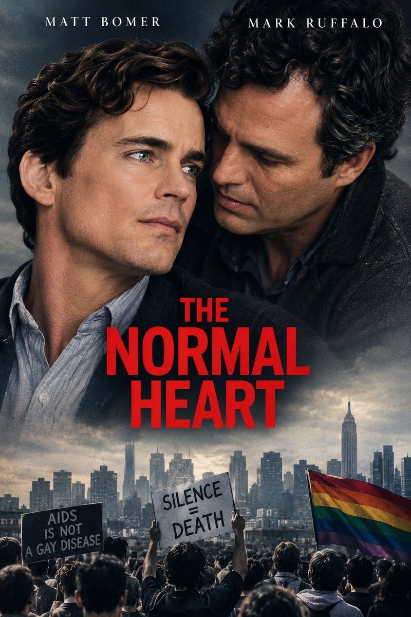 The Normal Heart Matt Bomer Mark Ruffalo ❤️🩹 The Normal Heart Matt Bomer Mark Ruffalo ❤️🩹