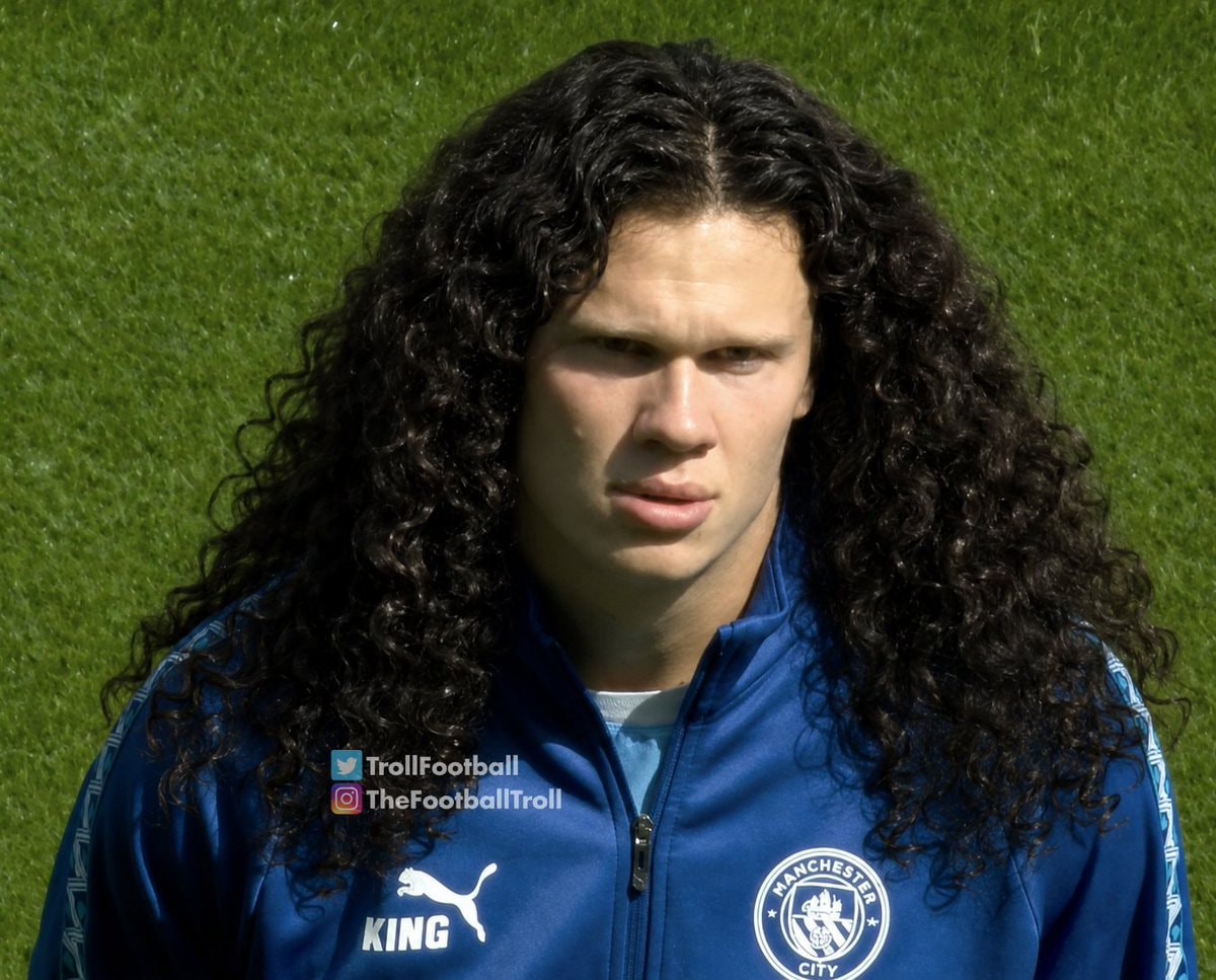 Haaland new hairstyle