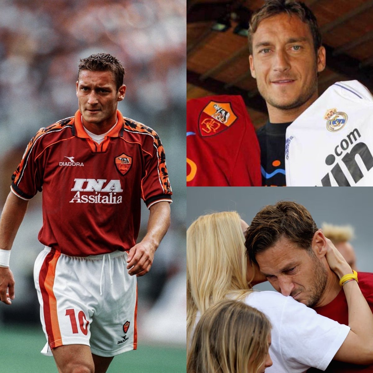 Francesco Totti Roma Real Madrid