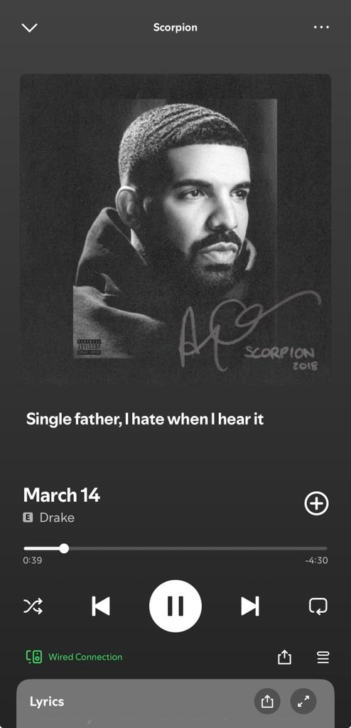 Drake Scorpion album cover