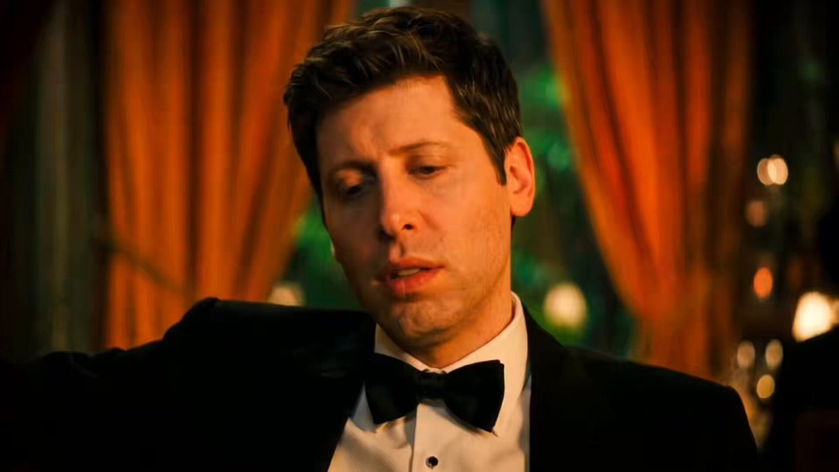 Sam Altman realizing the mistake