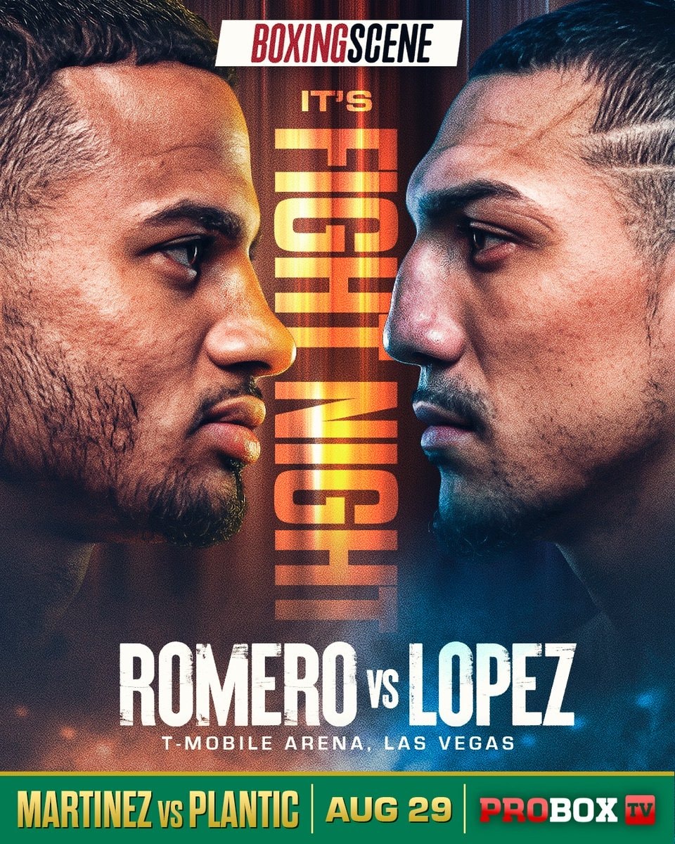 Rolly Romero vs Teofimo Lopez fight night