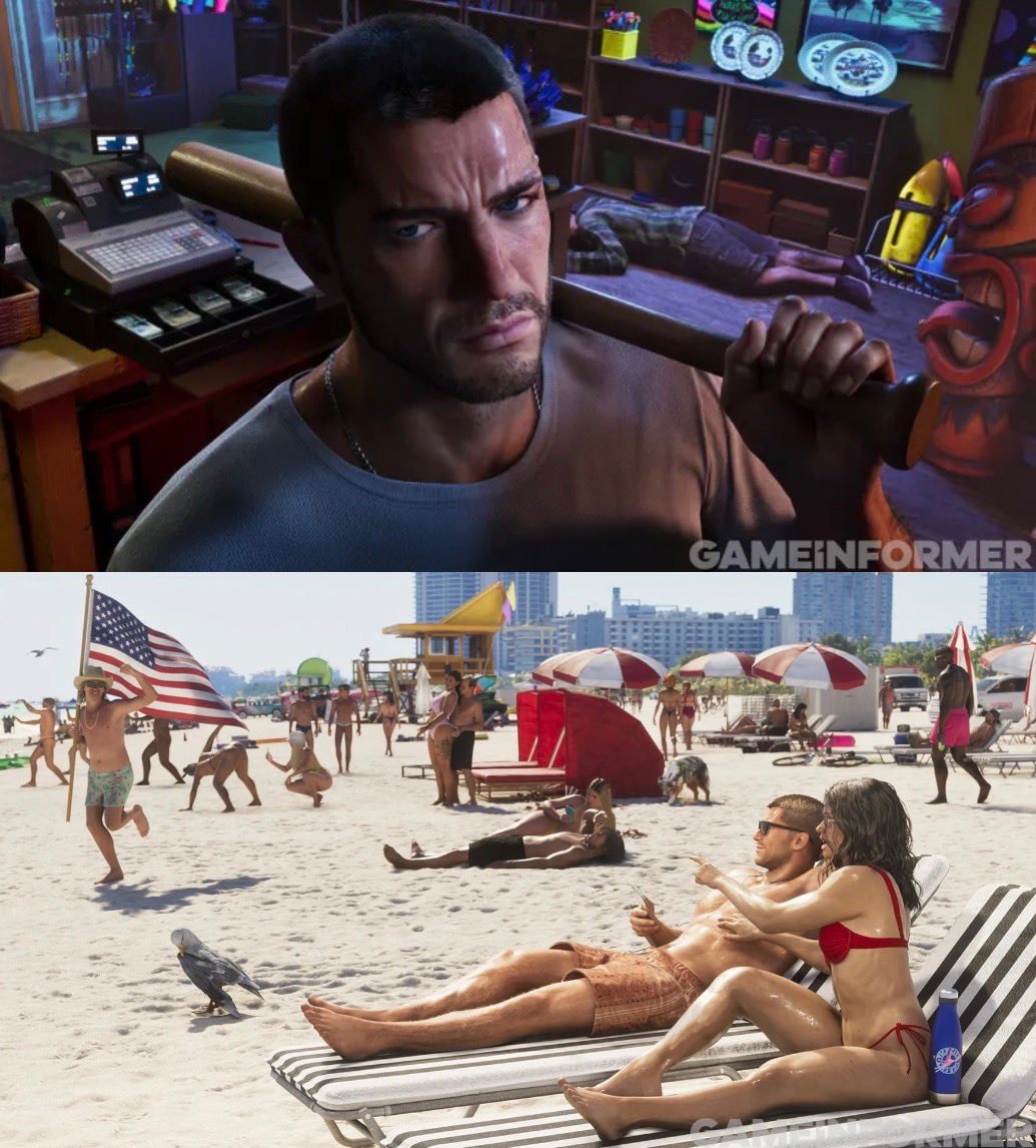 Jason and Lucia GTA 6 visuals