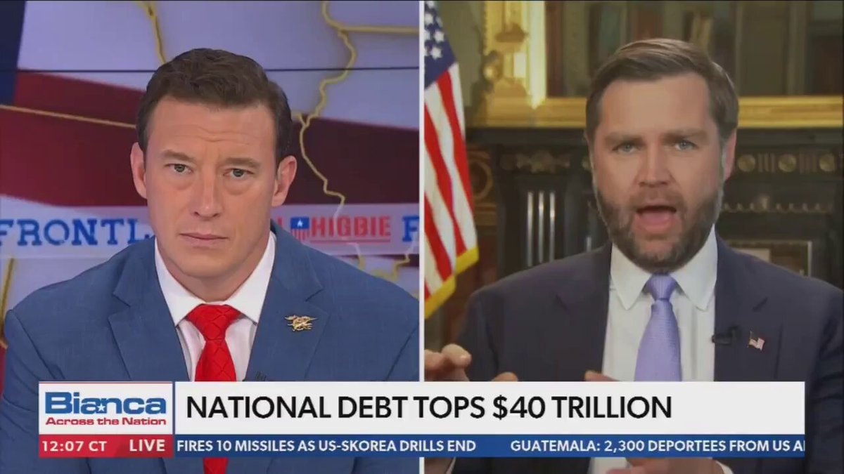 JD Vance on debt and GDP