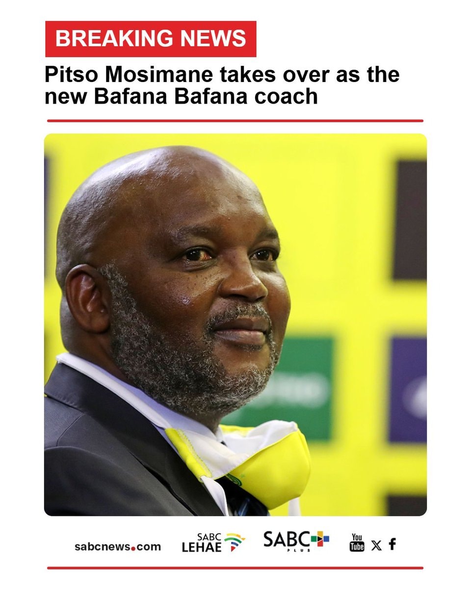 Pitso Mosimane Bafana Bafana coach