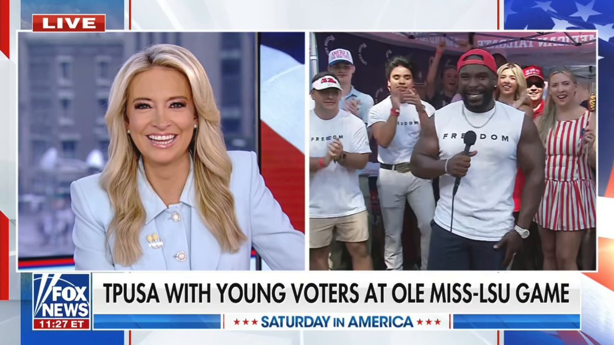 TPUSA Gen Z voters at Ole Miss-LSU game TPUSA Gen Z voters at Ole Miss-LSU game