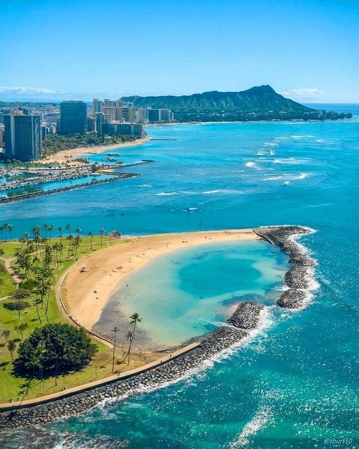 Hawaii scenic view