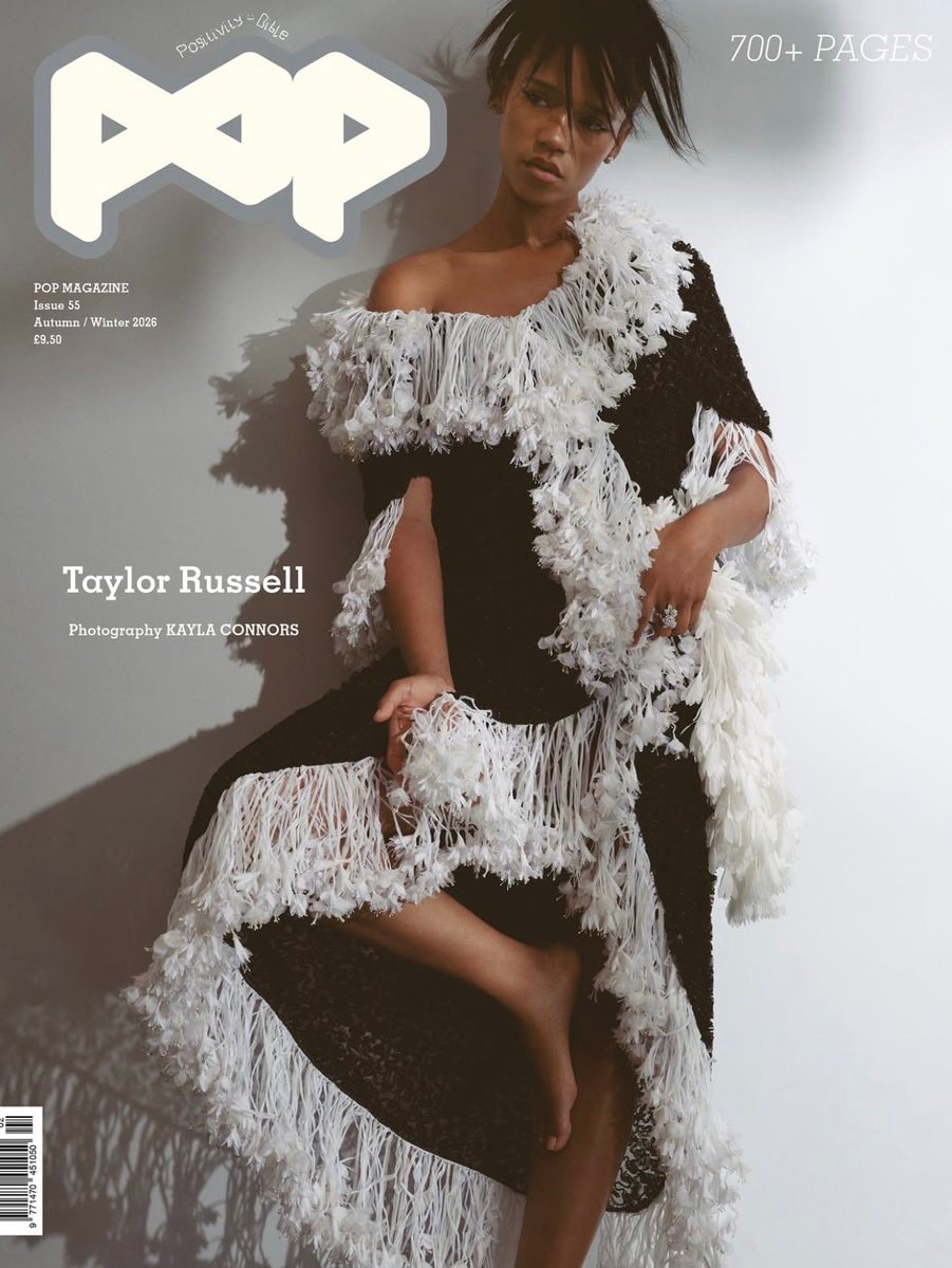 Taylor Russell Pop Magazine cover (photo 1 of 2)