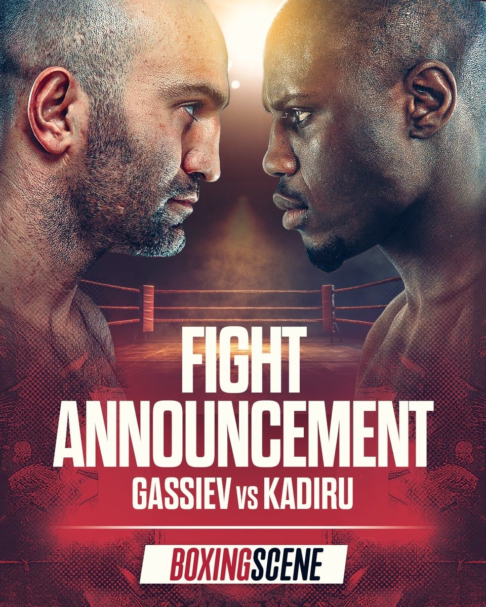 Gassiev vs Kadiru fight announcement