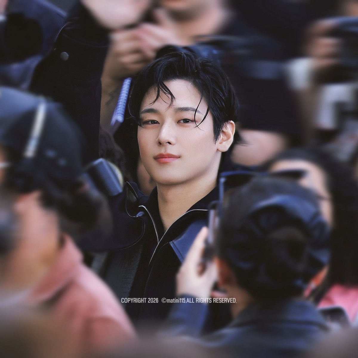 Juyeon at Balenciaga Fashion show in Paris