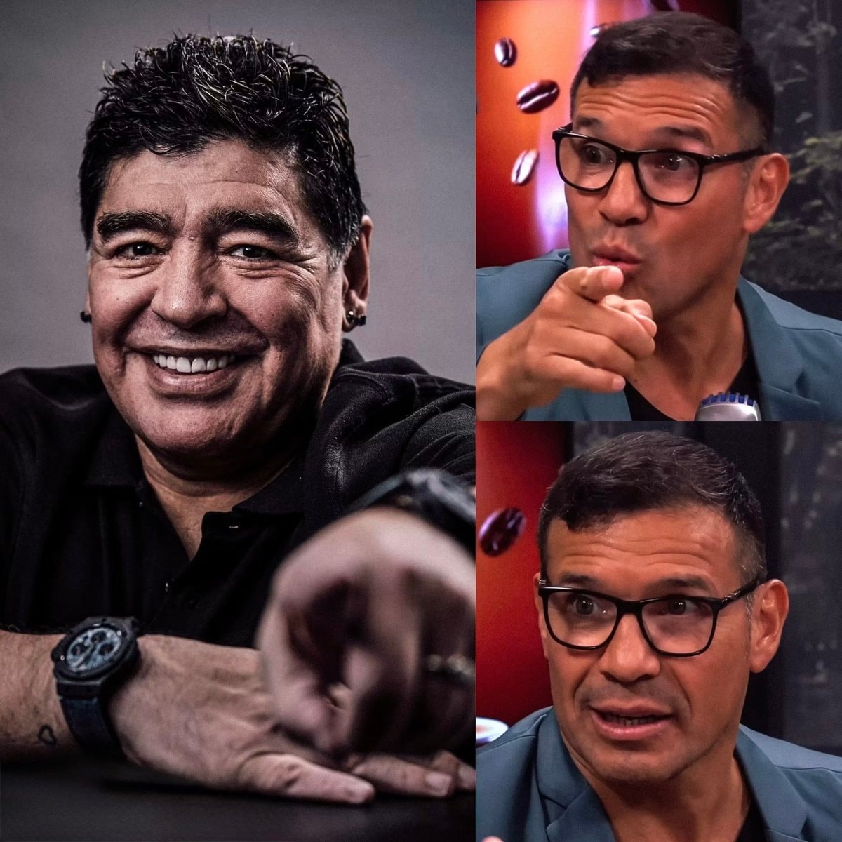 Diego Maradona Sergio Martinez tribute