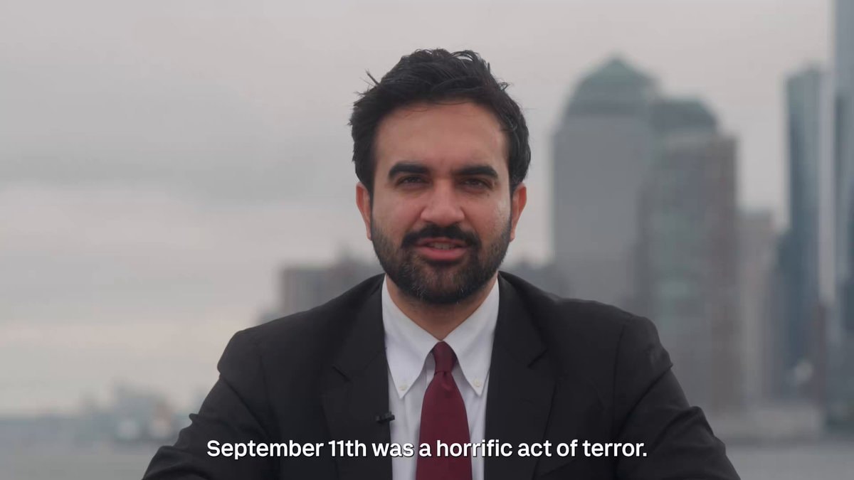 Zohran Mamdani on 9/11 remembrance