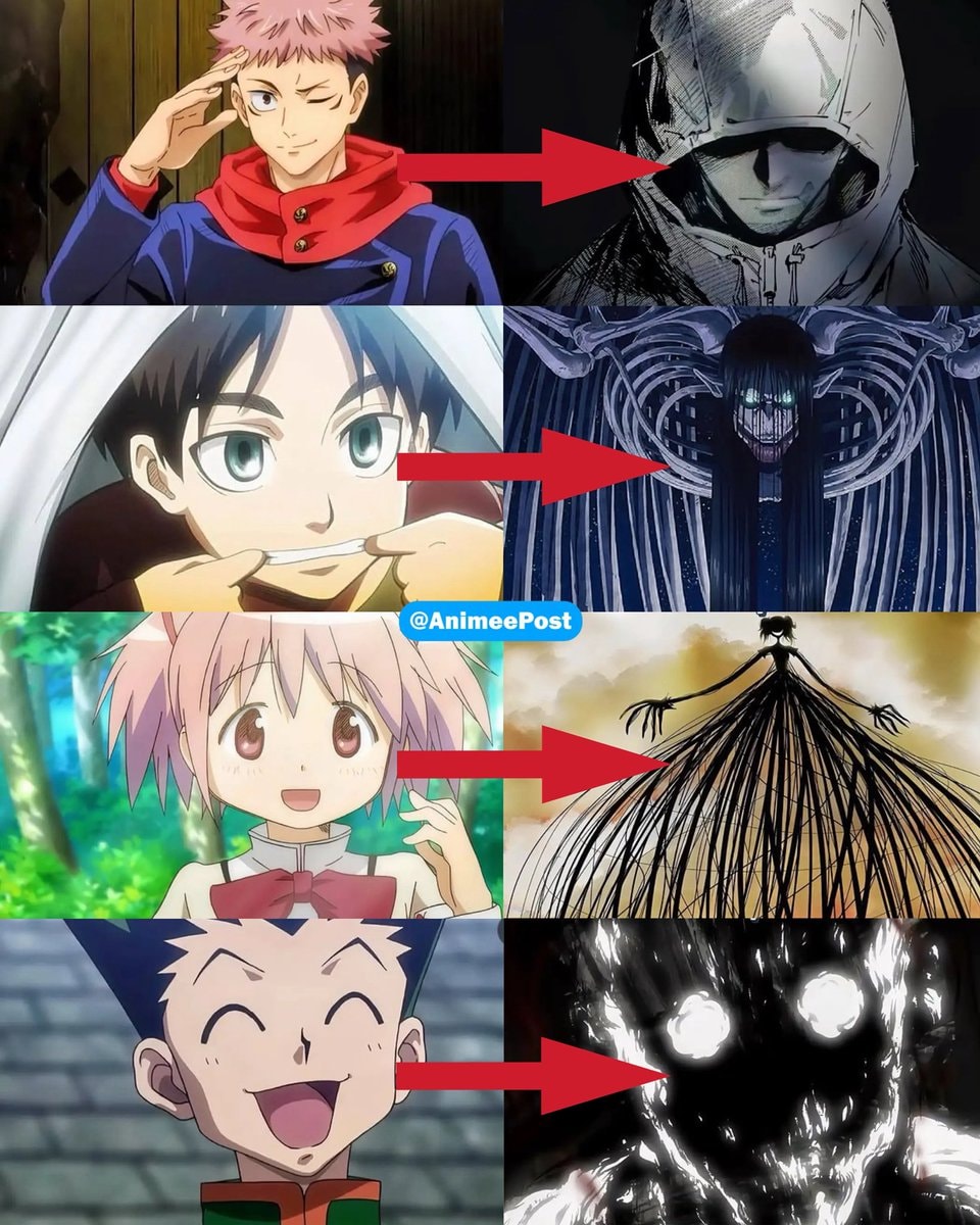 anime characters trauma transformation