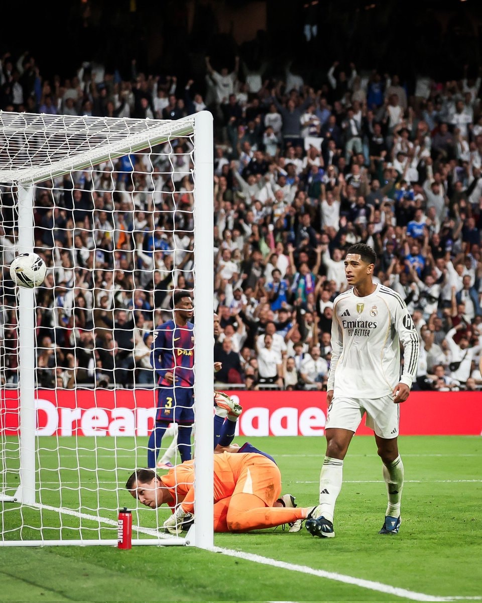 Jude Bellingham El Clásico goal 🥶