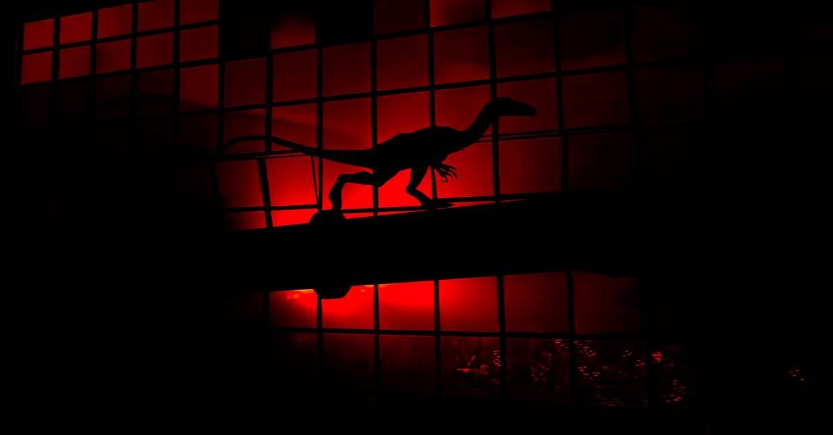Dinosaur first-person horror game on Steam