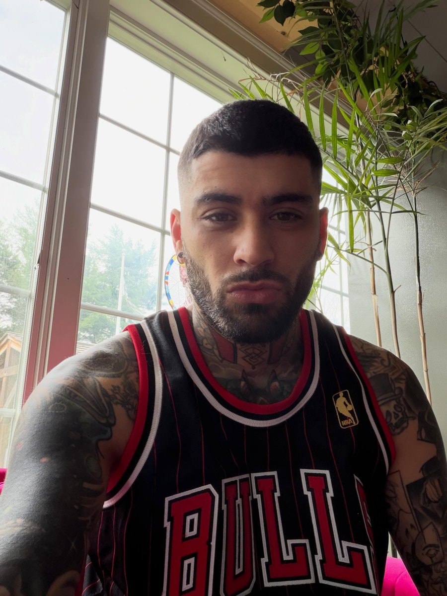 Zayn Chicago Bulls selfie