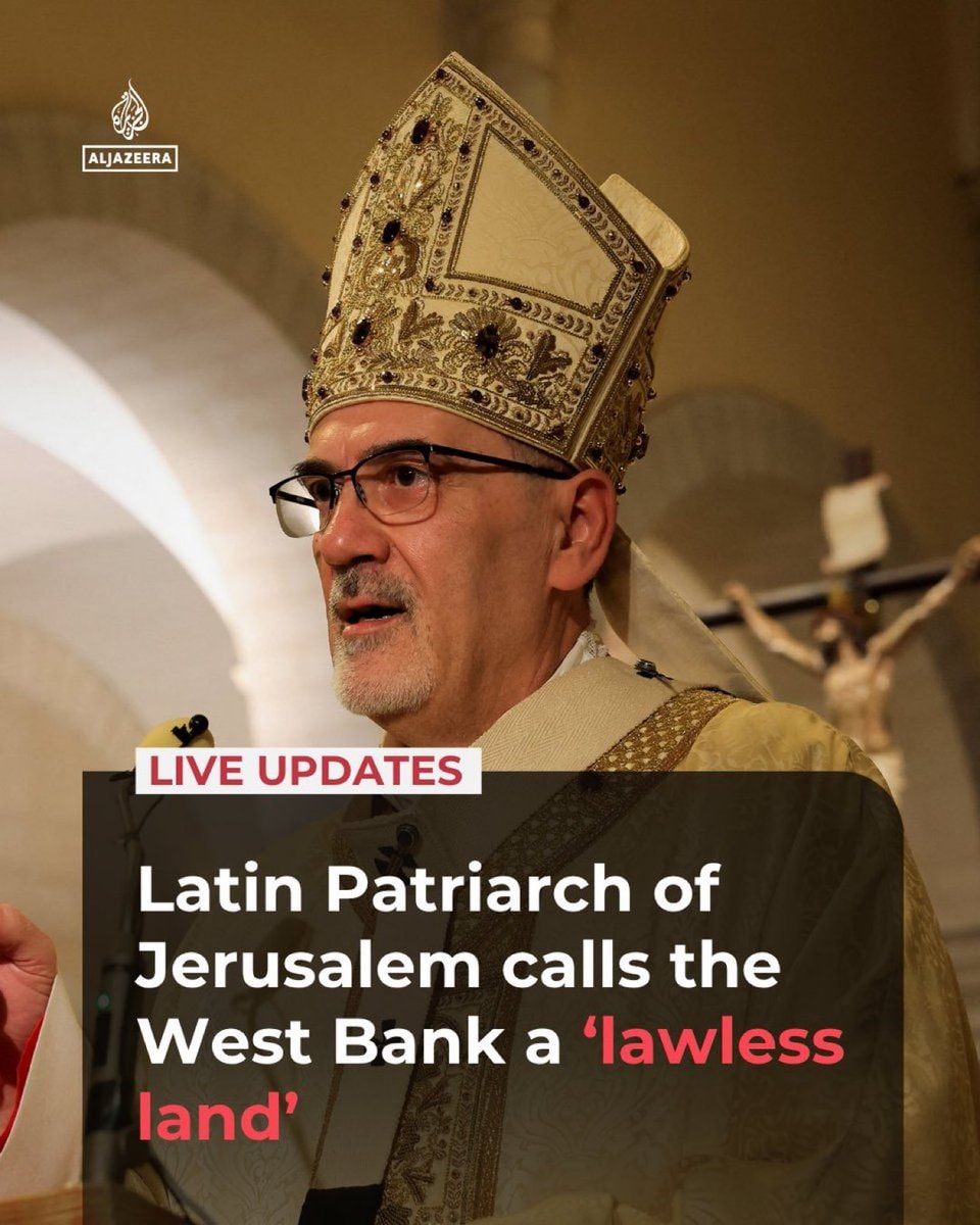 Pizzaballa West Bank lawless