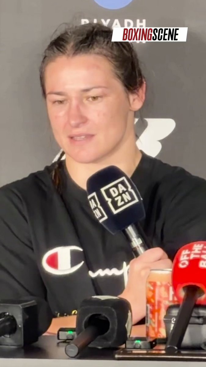 Katie Taylor DAZN interview