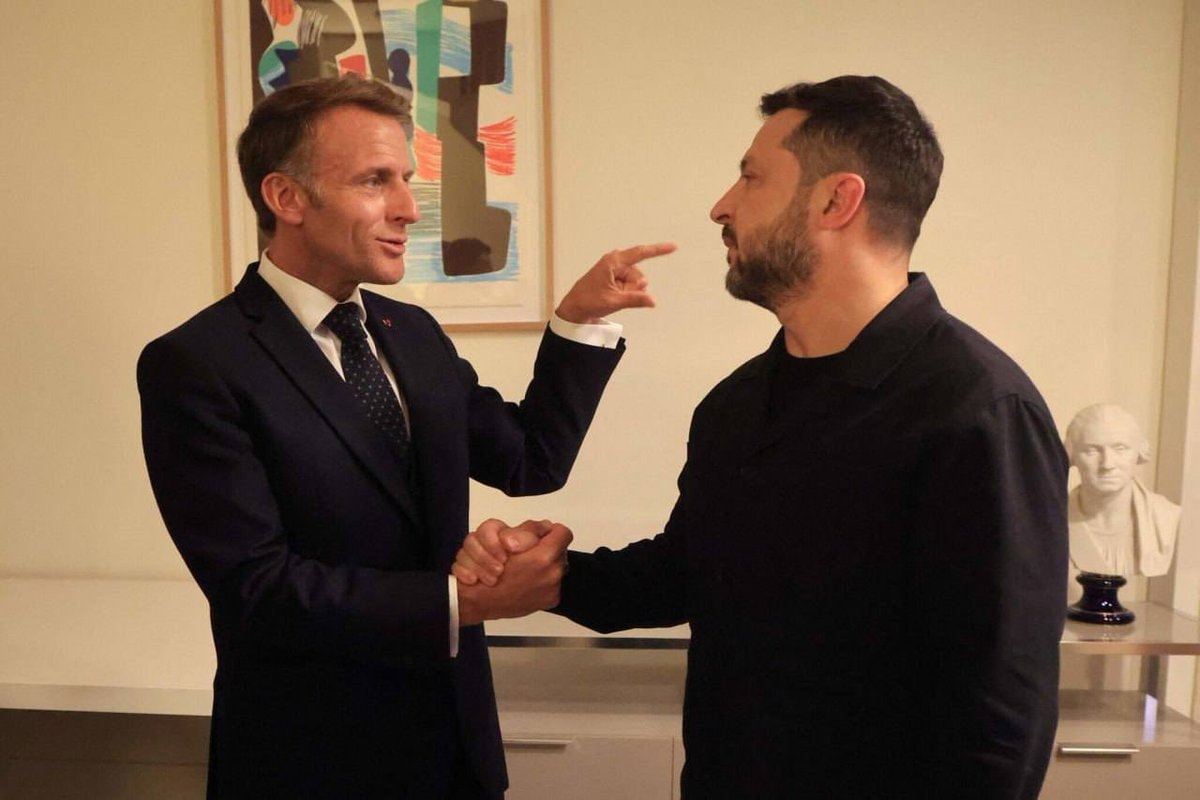 Macron meeting reaction