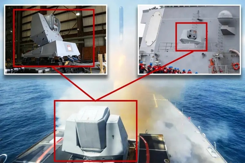 Pentagon lasers Strait of Hormuz (photo 3 of 3)
