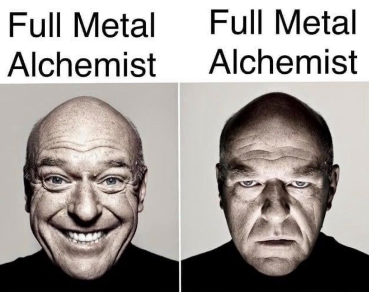 Full Metal Alchemist meme